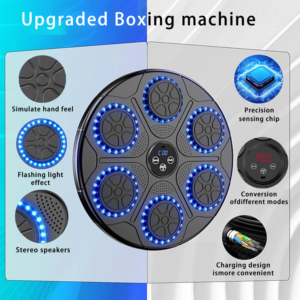 Oneside Wall-Mounted Punching Pad