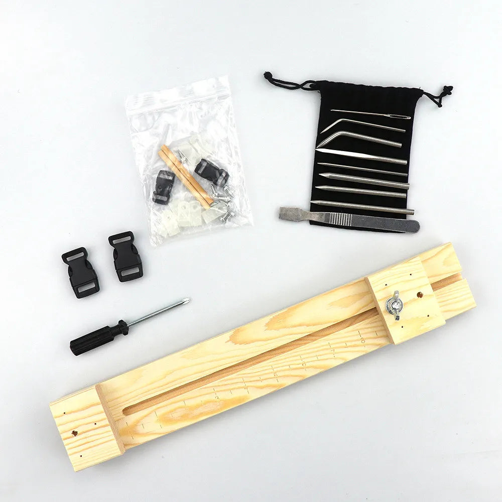 Oneside Paracord Knitting Tool Set — Aluminium DIY Weaving