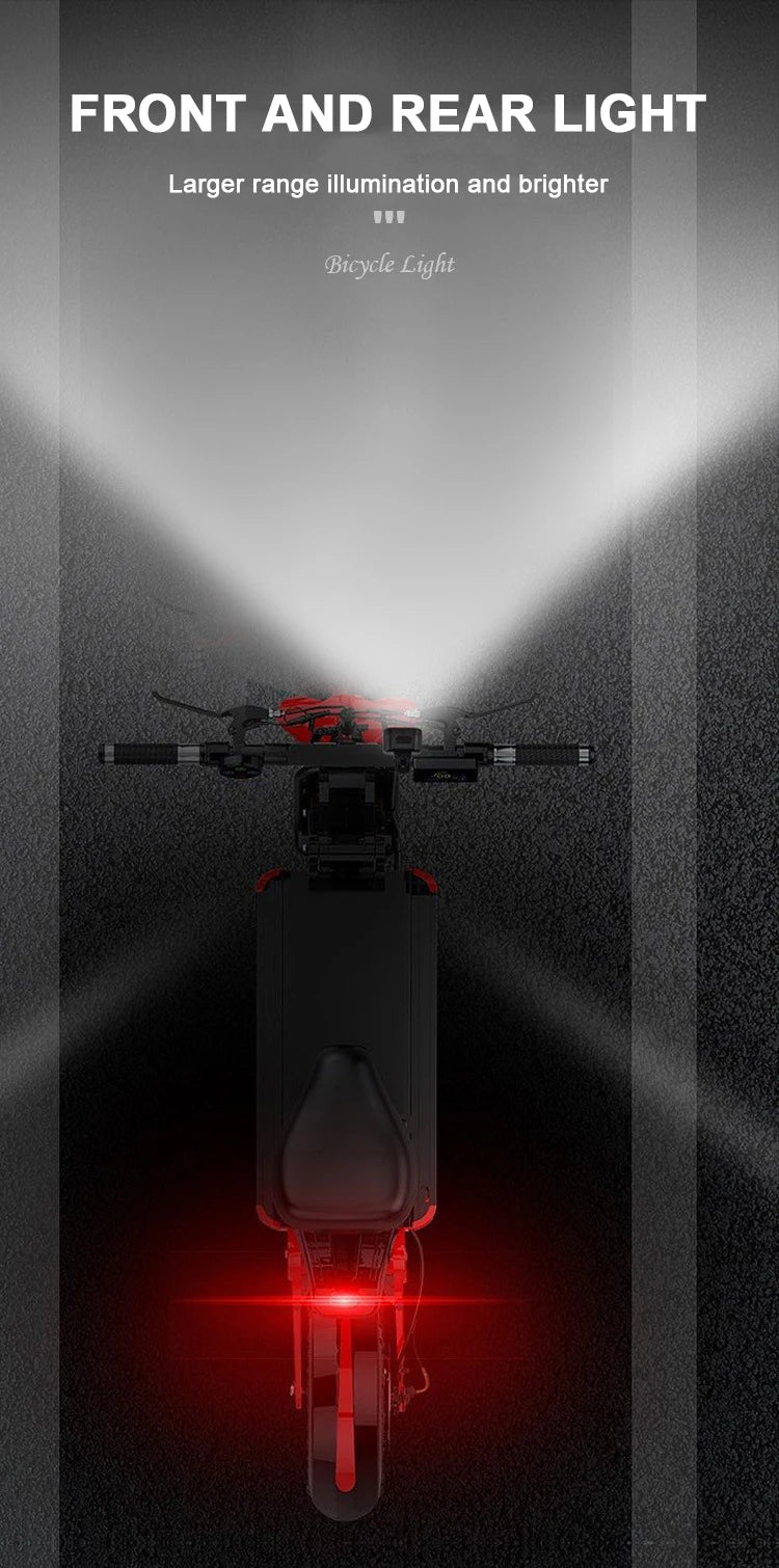 Oneside USB Bike Light Set — Front & Rear LED Taillight