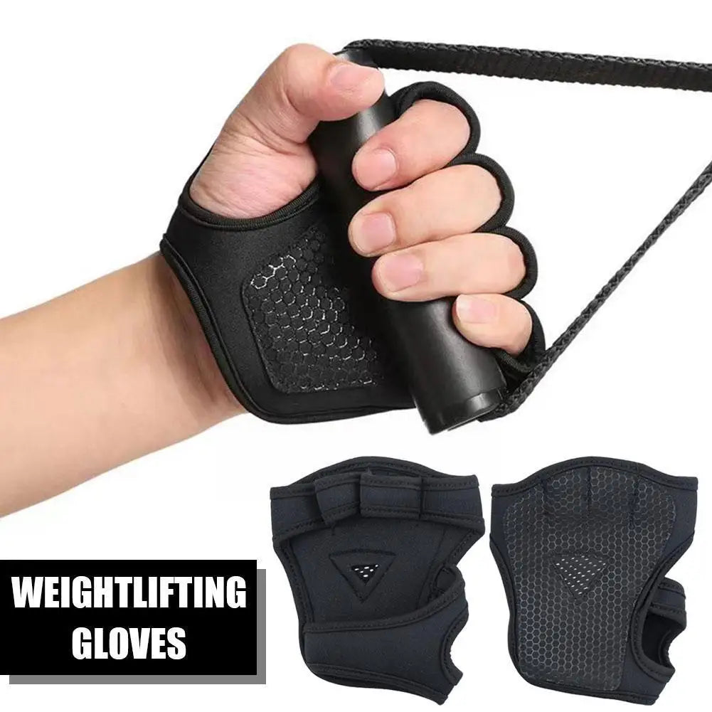Oneside Non-Slip Lifting Gloves with Wrist Support