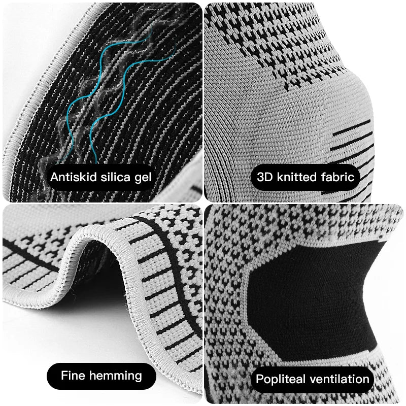 Oneside Compression Knee Sleeve with Silicone Support — Pain Relief