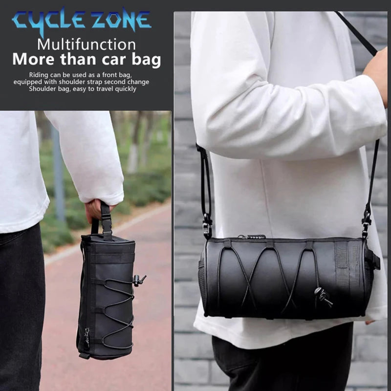 Oneside 2.5L Bike Handlebar Bag — Large Top Tube Storage