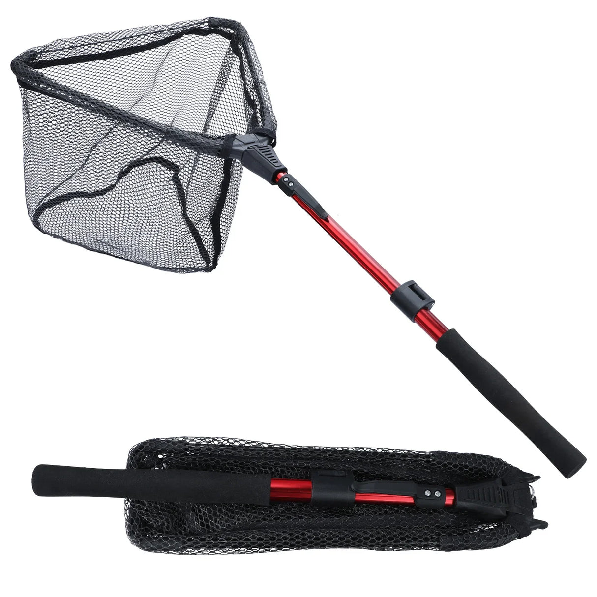 Oneside Telescopic Landing Net — 65–112cm Foldable Brail Net