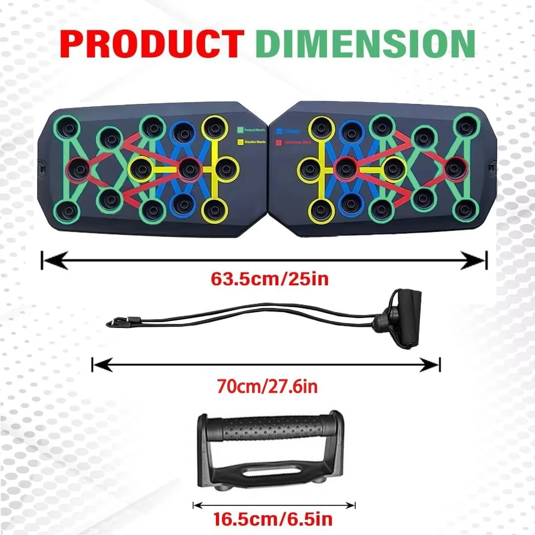Oneside Multi-Position Push-Up Board — Full-Body Trainer
