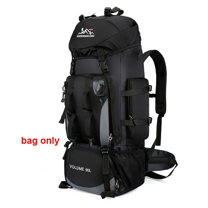 Oneside 90L Hiking & Camping Backpack — Waterproof Rucksack