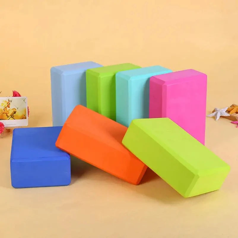 Oneside EVA Foam Yoga Blocks — Stretching & Pilates Pair