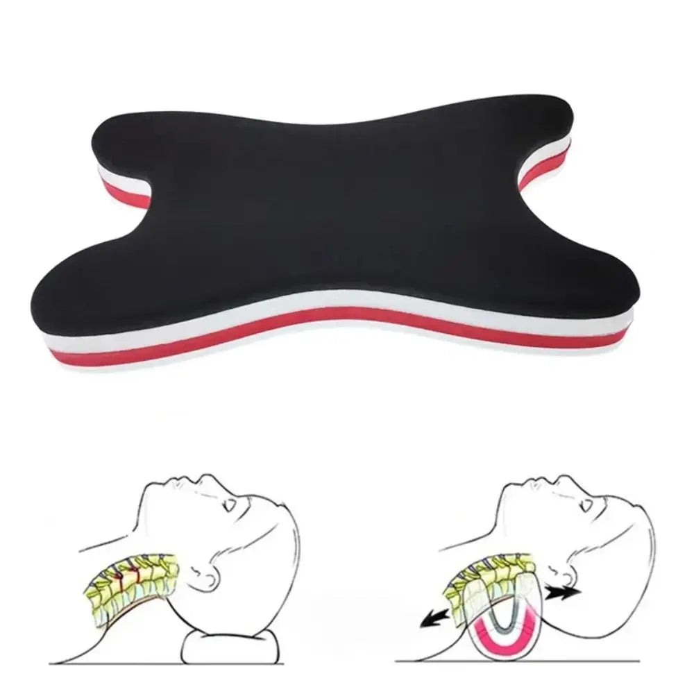 Oneside Cervical Traction Neck Stretcher — Orthopedic Neck Decompression Pillow