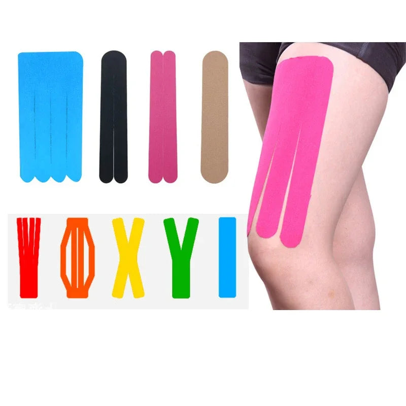 Oneside Kinesiology Sports Tape — 5-Roll Pain Relief Pack