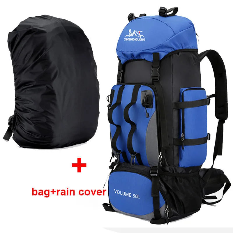 Oneside 90L Hiking & Camping Backpack — Waterproof Rucksack