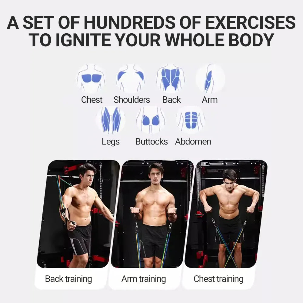 Oneside Resistance Bands Set — 10–14 Piece Training Kit