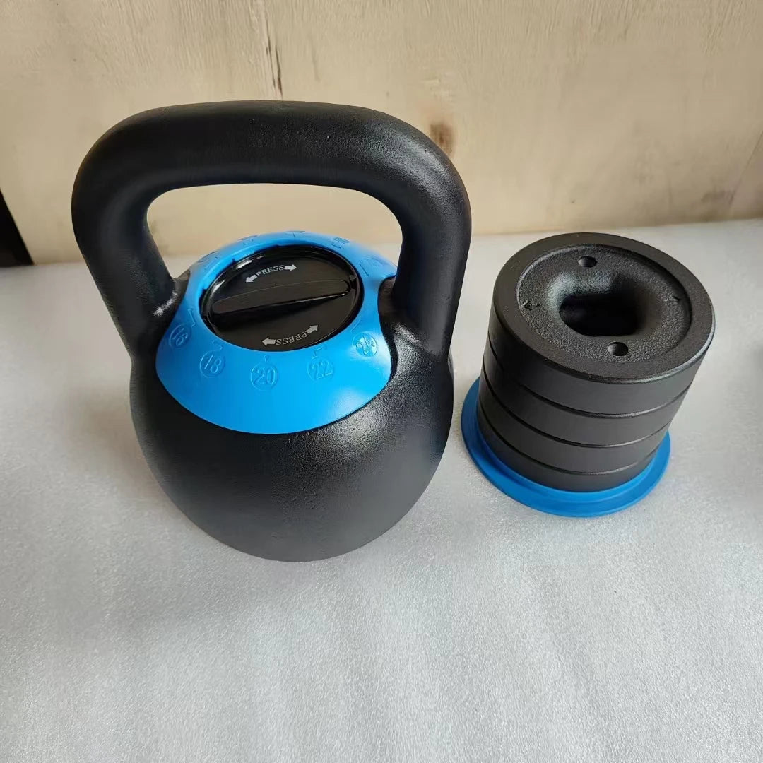 Oneside Adjustable Kettlebell — 5-in-1 Cast Iron Set