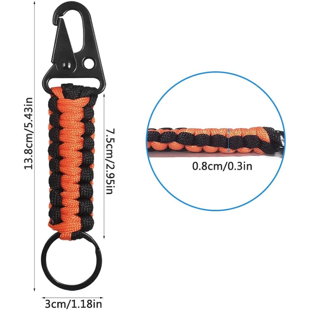 Oneside Paracord Keychain Survival Kit