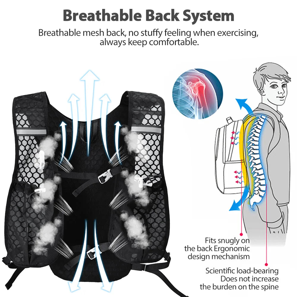 Oneside Hydration Vest — Lightweight Trail Running Pack