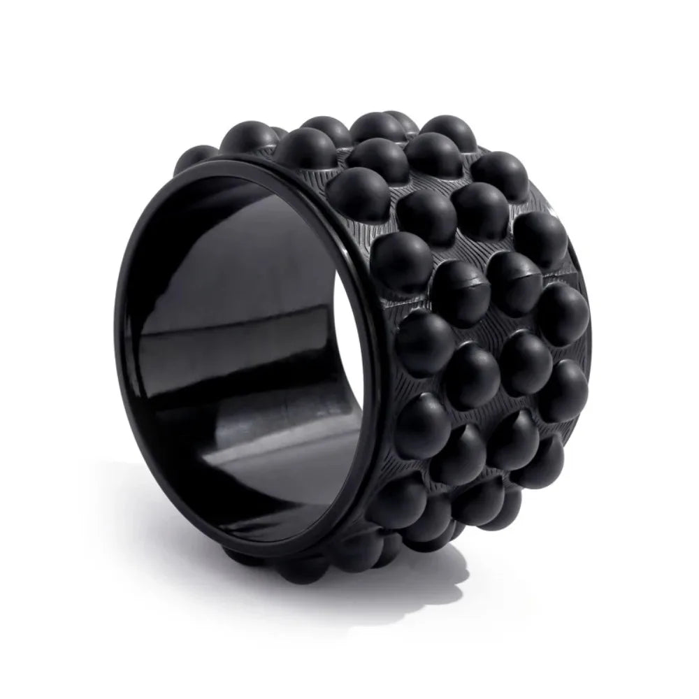 Oneside Foam Yoga Roller Wheel — Back Stretcher & Massager