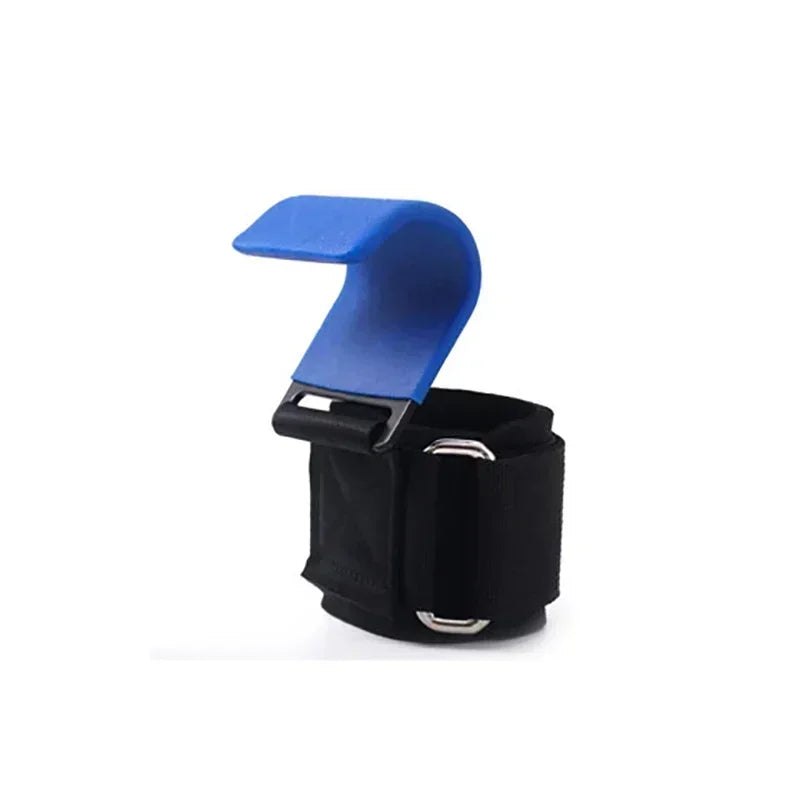 Oneside Lifting Hook Grips with Wrist Wraps