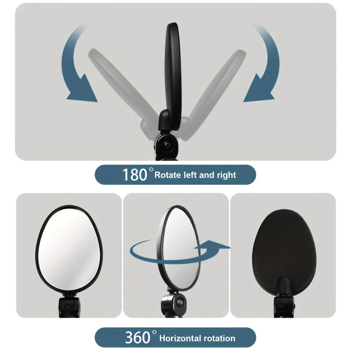 Oneside 360° Bike Rear-View Mirror — Handlebar Mount