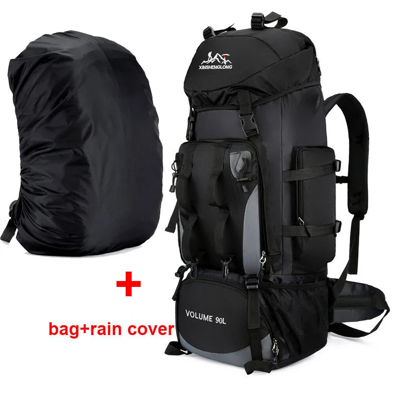 Oneside 90L Hiking & Camping Backpack — Waterproof Rucksack