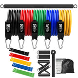 Oneside Workout Bar with Resistance Bands — Yoga & Pilates Set