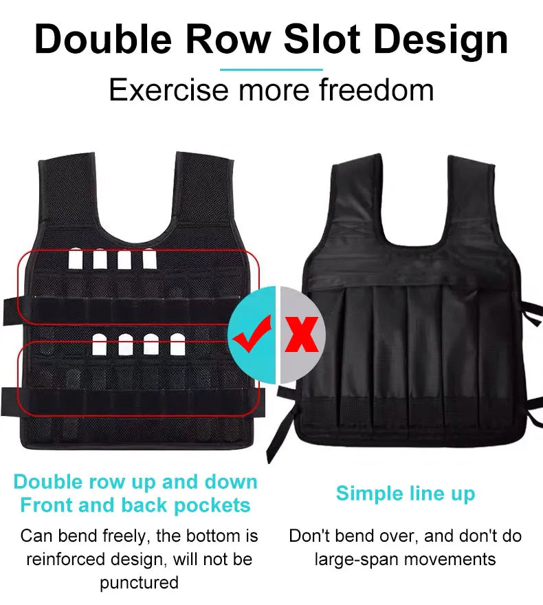 Oneside Fitness Training Vest — Gym, Boxing & Home Workouts