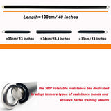 Oneside Workout Bar with Resistance Bands — Yoga & Pilates Set