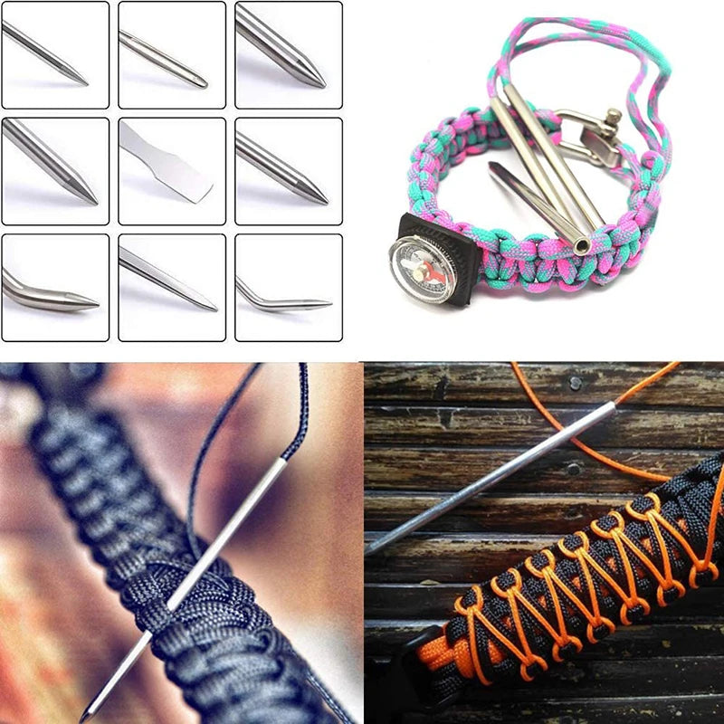 Oneside Paracord Knitting Tool Set — Aluminium DIY Weaving