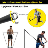 Oneside Workout Bar with Resistance Bands — Yoga & Pilates Set