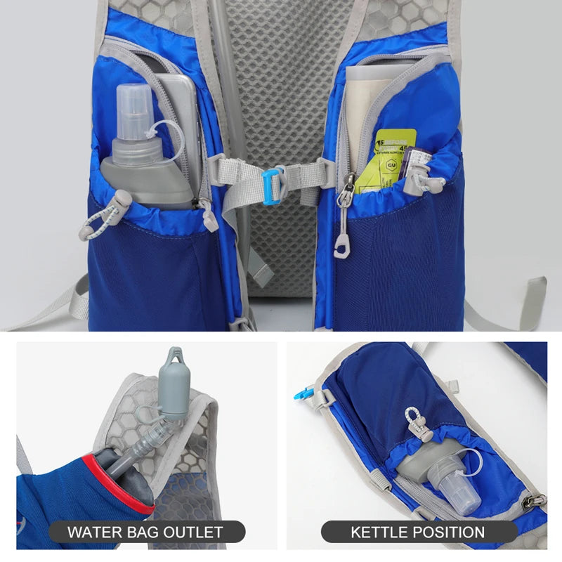 Oneside 5L Ultralight Hydration Vest — 500ml Soft Flasks