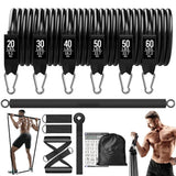 Oneside Workout Bar with Resistance Bands — Yoga & Pilates Set