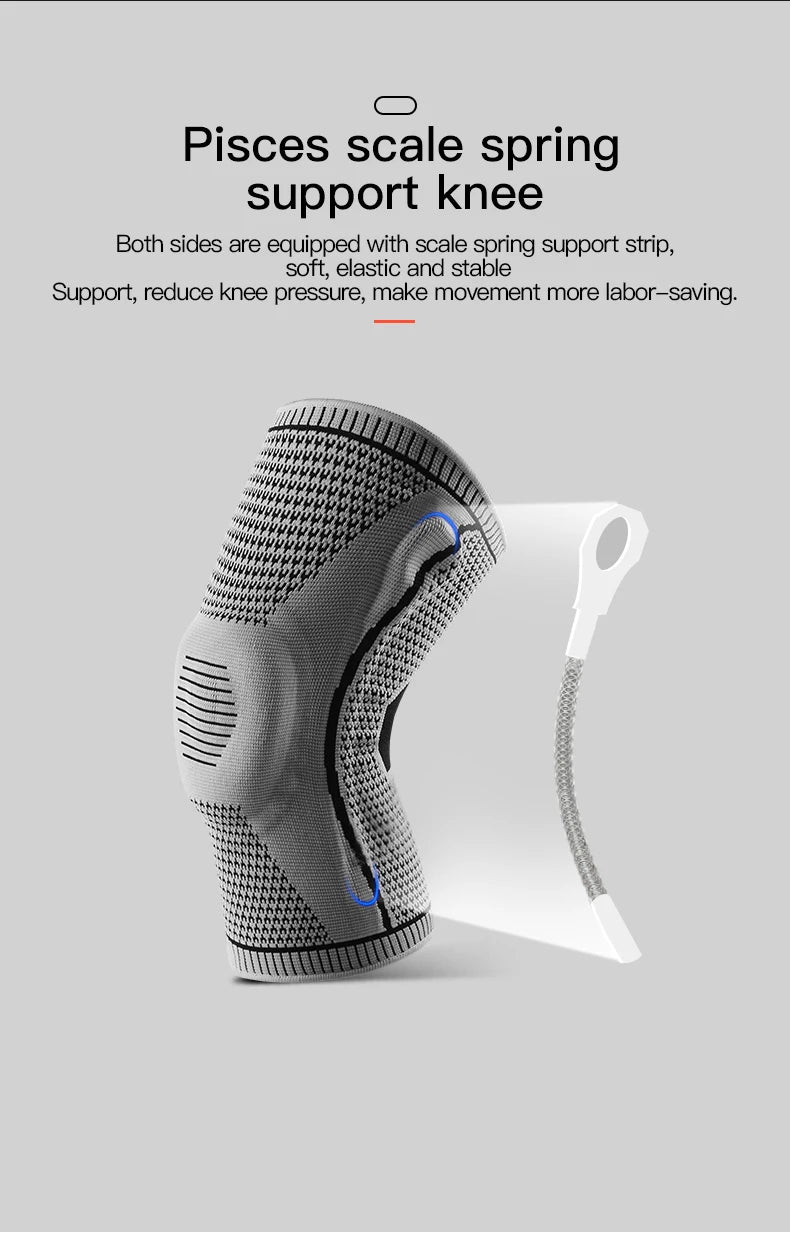Oneside Compression Knee Sleeve with Silicone Support — Pain Relief