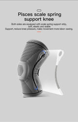 Oneside Compression Knee Sleeve with Silicone Support — Pain Relief