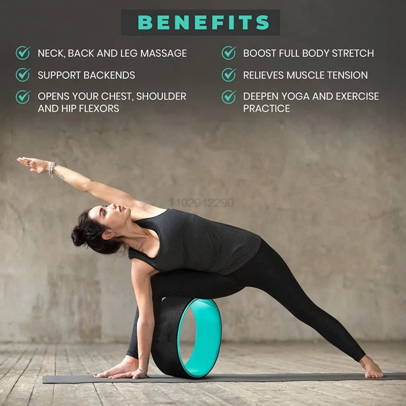 Oneside Premium Yoga Wheel — Back Stretcher & Massage Roller