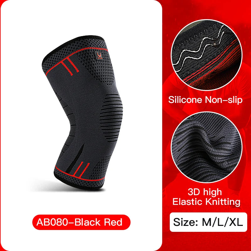 Oneside Compression Knee Sleeve — Spring-Reinforced Support for Sport & Recovery