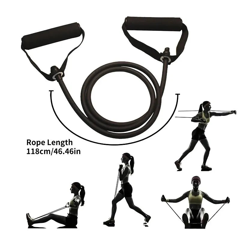 Oneside Resistance Bands With Handles — 5-Band Full Body Strength Training Set