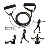 Oneside Resistance Bands With Handles — 5-Band Full Body Strength Training Set