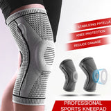 Oneside Compression Knee Sleeve with Silicone Support — Pain Relief