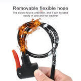 Oneside Mini Bike Pump — Portable Foot Pump with Gauge