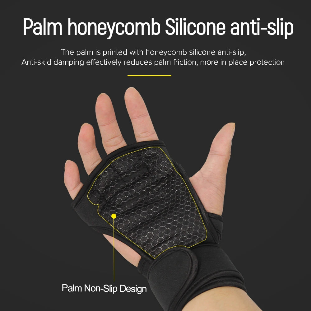 Oneside Workout Gloves with Wrist Wraps