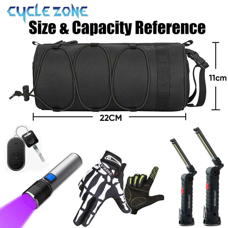 Oneside 2.5L Bike Handlebar Bag — Large Top Tube Storage