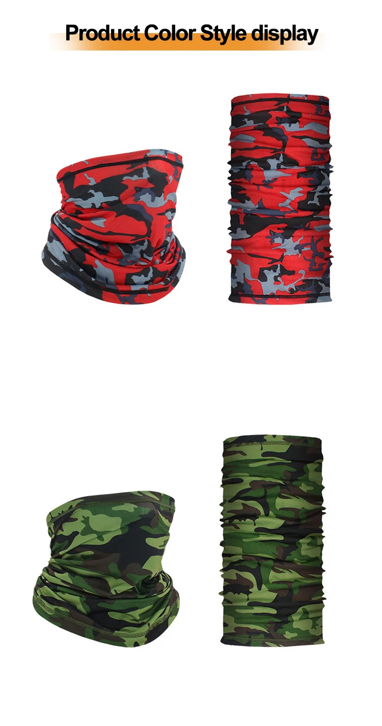 Oneside UV Face Bandana — Seamless Neck Gaiter (2 Pack)