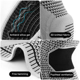Oneside Compression Knee Sleeve with Silicone Support — Pain Relief