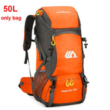 Oneside 50L Hiking Backpack — Waterproof Travel Rucksack