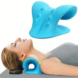 Oneside Cervical Neck Traction Pillow — C-Shaped Relaxer for Neck, Shoulder & TMJ Pain Relief