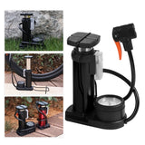 Oneside Mini Bike Pump — Portable Foot Pump with Gauge
