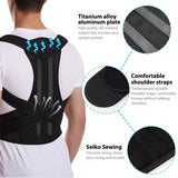 Oneside Adjustable Lumbar Back Brace — Support Belt for Posture & Pain Relief