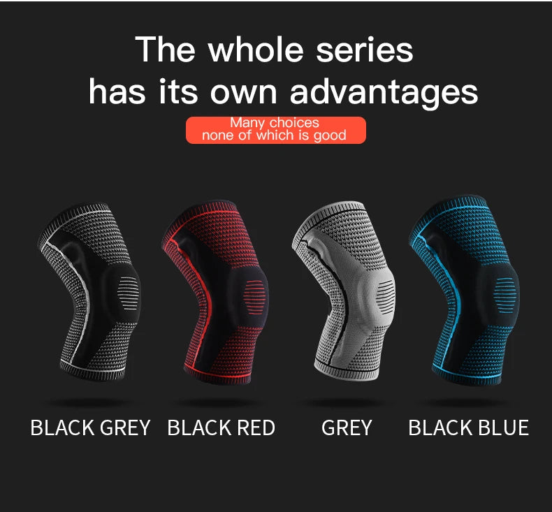 Oneside Compression Knee Sleeve with Silicone Support — Pain Relief