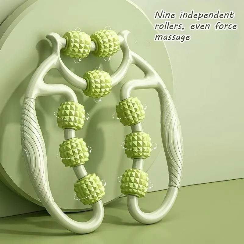 Oneside 9-Wheel Yoga Roller Clip — Muscle Recovery Tool