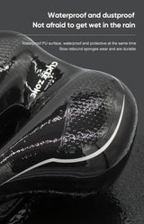 Oneside Hollow Bike Saddle — Breathable Shockproof PU Seat
