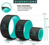 Oneside Premium Yoga Wheel — Back Stretcher & Massage Roller
