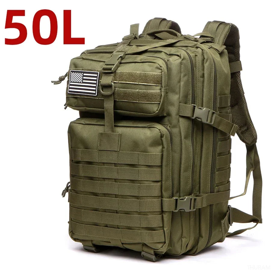 Oneside Tactical Backpack 25L/50L — Waterproof 1000D Nylon