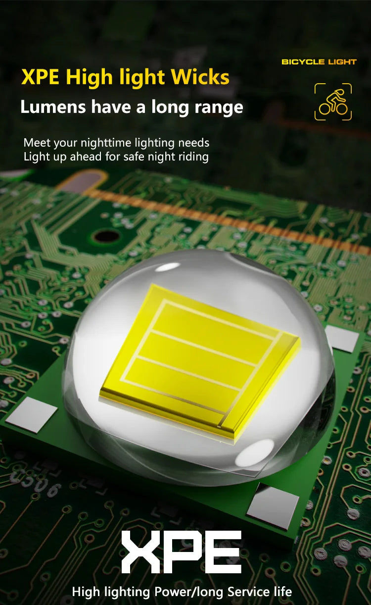 Oneside Solar Bike Light & Bell — LED Headlamp with Horn